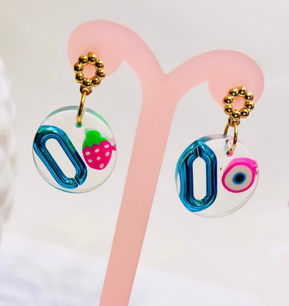 Aretes Fresa